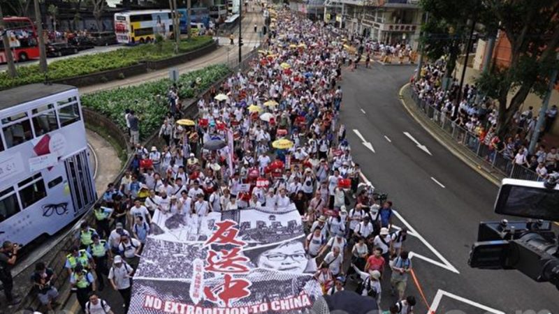 全球29个城市集会 声援香港百万人“反送中”大游行
