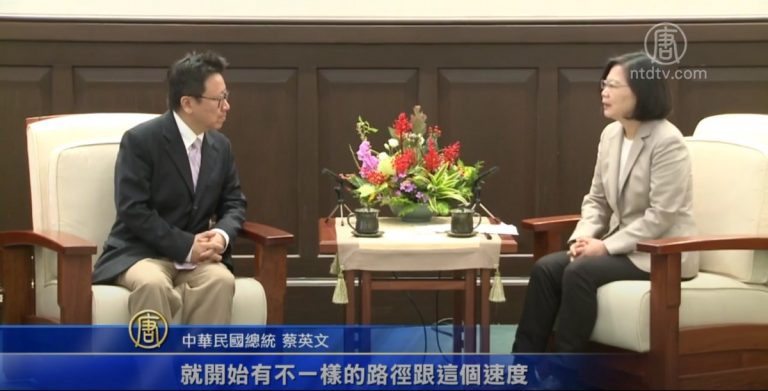 六四30年 蔡英文：盼幫助中國邁向民主