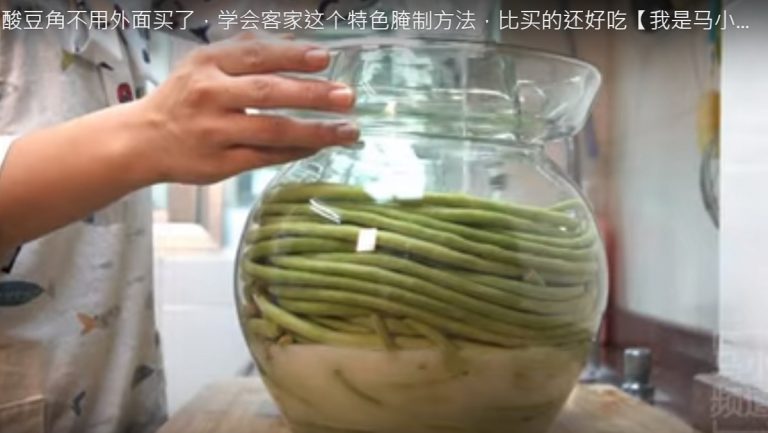 自製酸豆角 比買的還好吃（視頻）