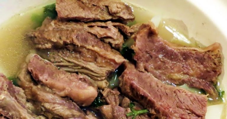 清湯牛腩煲 味道鮮甜（視頻）