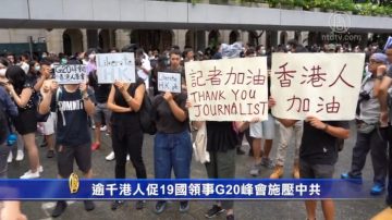 逾千港人促19國領事G20峰會施壓中共