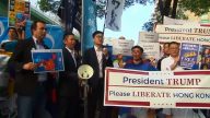 【禁聞】抗議者呼籲G20：不要相信中共