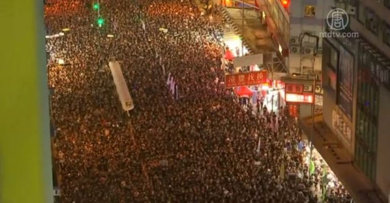 【禁聞】反送中惡法 香港200萬人再上街遊行