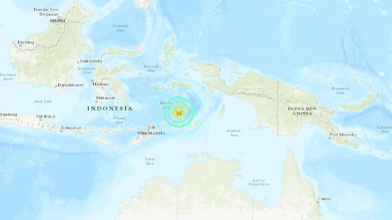 印尼7.3深层强震 距离700公里澳洲北部都有感