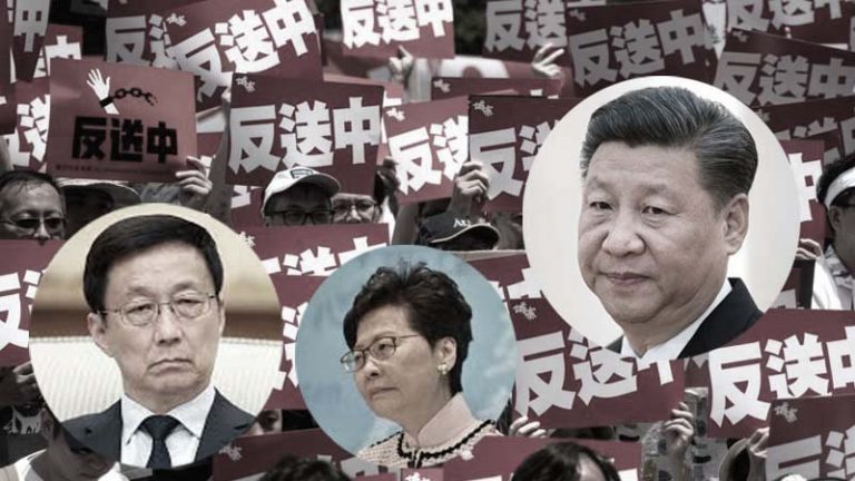 【禁聞】港人要求香港特首下臺 中共陷兩難