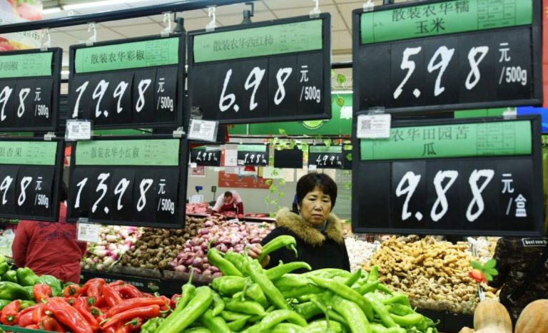 貿易戰推高通貨膨脹 中國各類商品大漲價