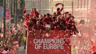 利物浦舉行歐冠巡遊慶典