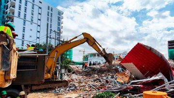 柬埔寨中资建筑工地突倒塌 酿3死18伤传30人被埋