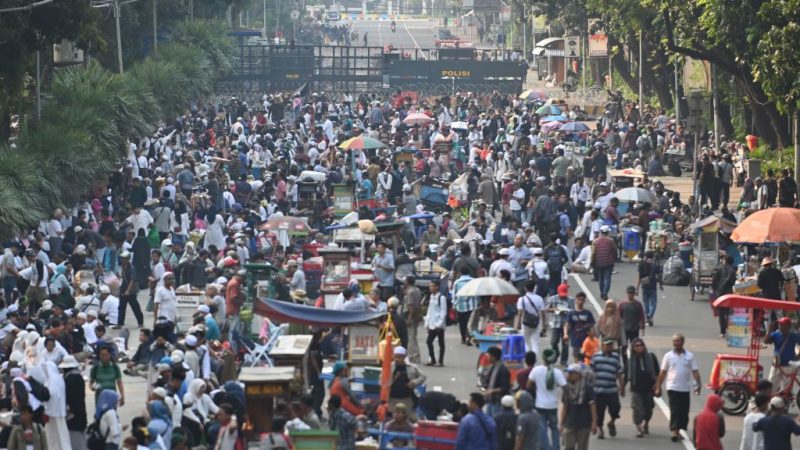 總統選舉無效訴訟宣判 印尼4.7萬軍警進駐首都