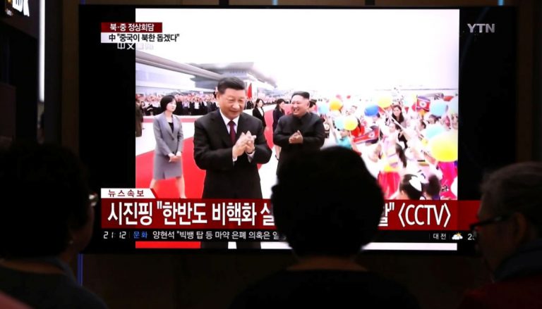 習近平與朝鮮高層合照 金與正未現身引起關注