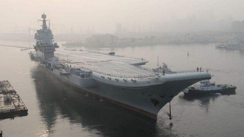 中共「國產航母」油耗驚人 巡航4天必須返港