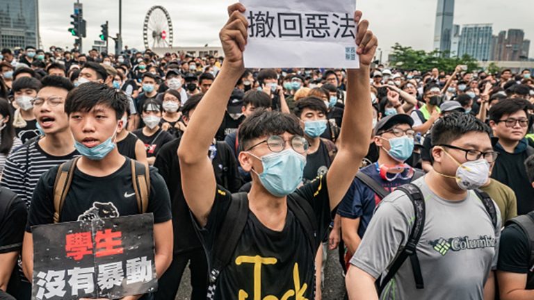 習警覺情報有誤？傳北京派「探子」參加香港遊行