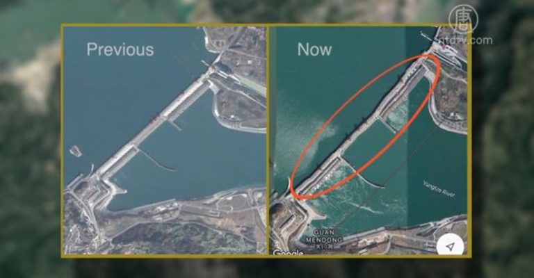 三峽大壩變形移位？黨：「防謠言眼罩耳塞子上市啦！根治三峽大壩，從家庭主婦抓起！」