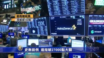 財經速瞄：史無前例！道指破27000點大關 亞馬遜將把1/3美國員工培養成科技人才