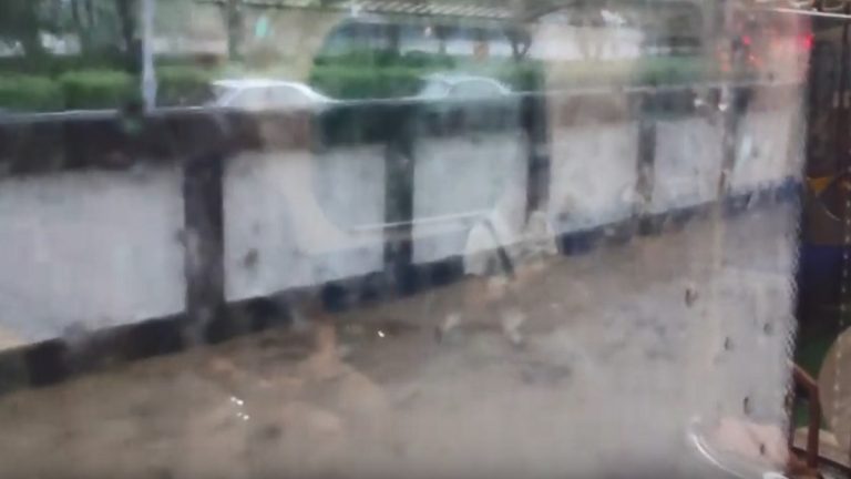 鐵軌淹水 台鐵桃園鶯歌雙向暫不通