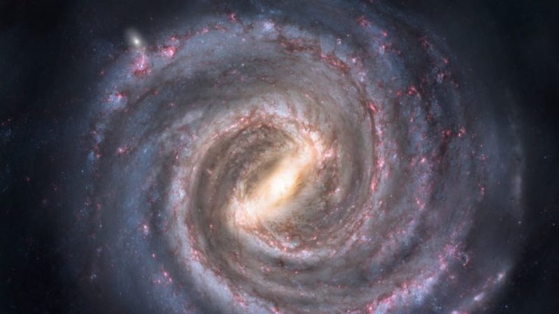 银河系曾撞上矮星系 剧烈影响持续数十亿年