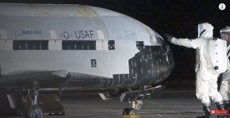 美X-37B飛機可神祕消失 中共衛星找不到