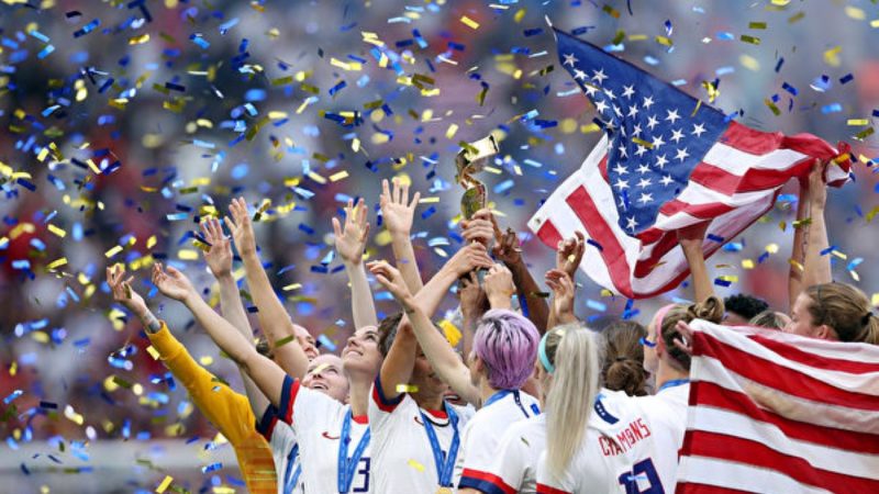 美國擊敗荷蘭 第4次強勢奪得女足世界盃