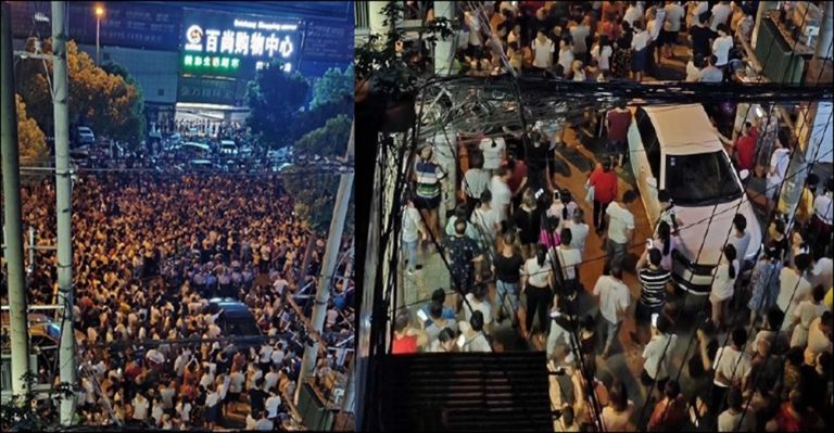 香港抗爭蔓延大陸 坦克車進駐鎮壓畫面曝光