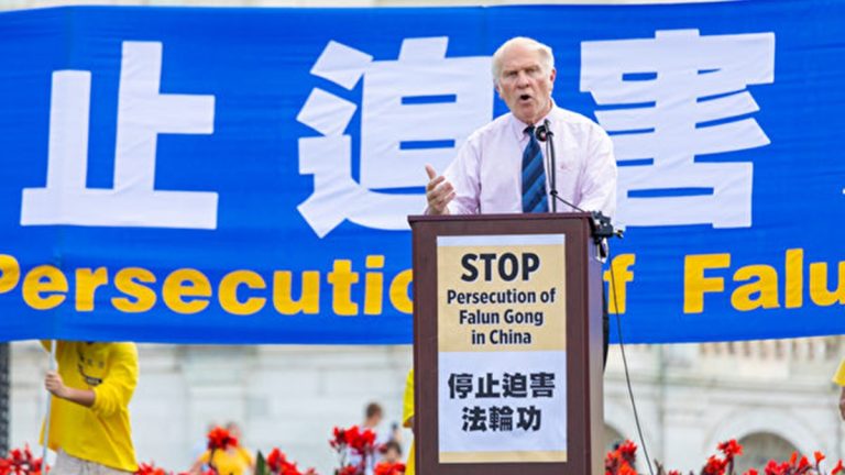 反迫害20週年華府集會 美議員聲援法輪功