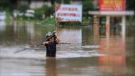 江西九堡鎮洪災死十多人 災民吃不上飯