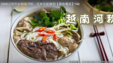 越南河粉 清爽、味道濃郁（視頻）