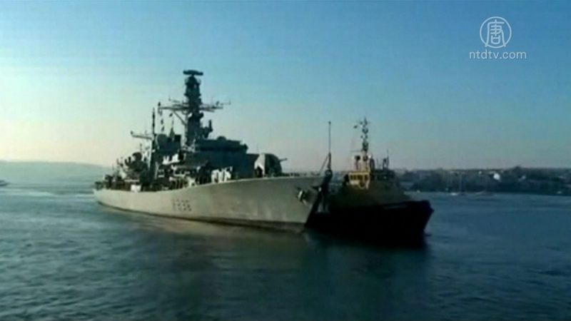 伊朗船艦欲攔截英油輪 被英國海軍逼退