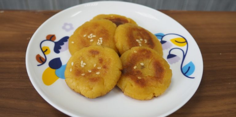 香煎蕃薯餅 健康美味的小食（視頻）