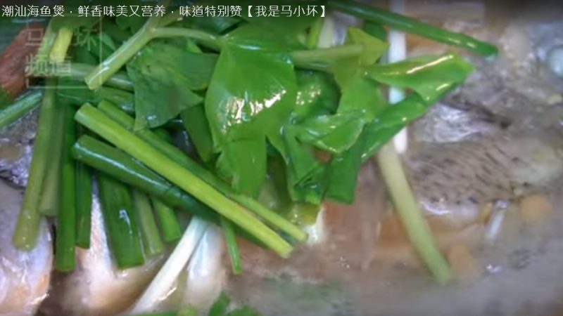潮汕海鱼煲 鲜香营养（视频）