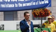 中共迫害法輪功20年  加國法輪功學員集會呼籲停止迫害  政要到場支持