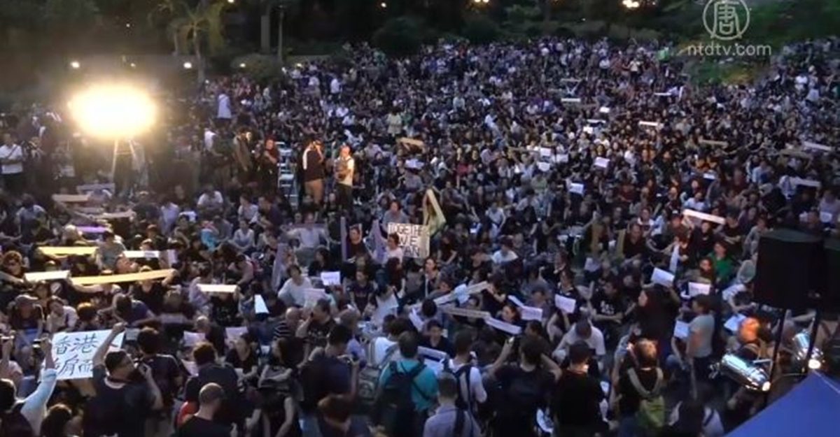 【禁闻】「港妈」反送中再集会：孩子不是暴徒