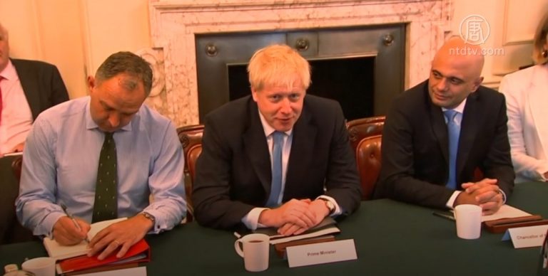 約翰遜新內閣亮相 英國或全面禁華為5G