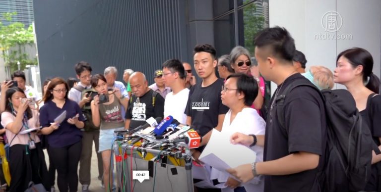 港特首拒撤惡法 社民連抬棺 民陣721再上街
