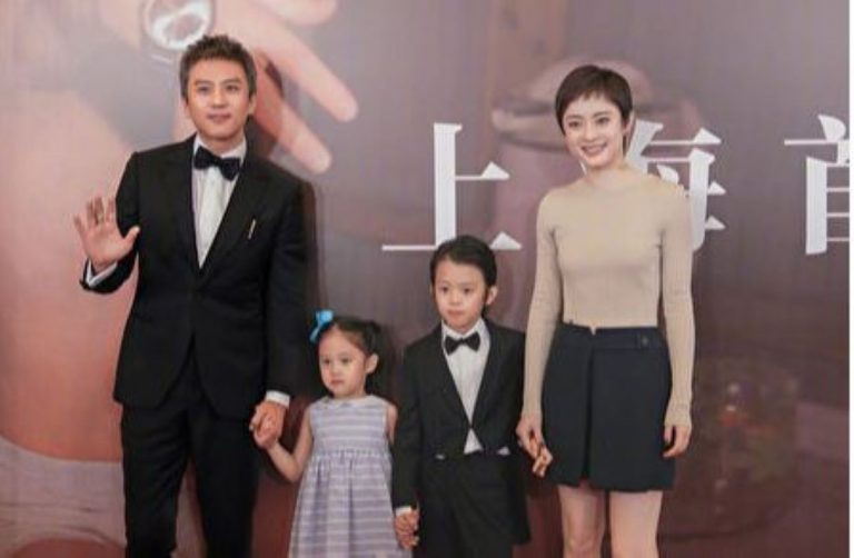 鄧超孫儷一家四口走紅毯 一雙兒女正面首曝光
