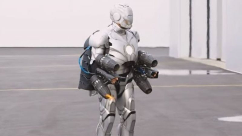 電影《鋼鐵俠》中盔甲造出來了 還能載人起飛