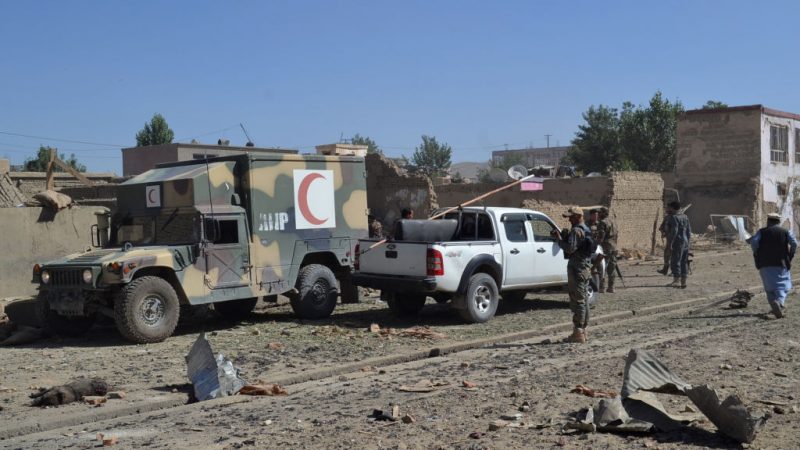 汽车炸弹攻击阿富汗中部 至少12死50伤