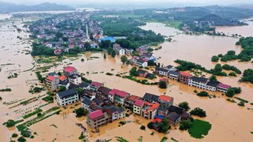 400条河超警戒线湘江决堤 中国多地被淹官媒沉默（多图视频）