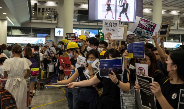 香港航空界集會反送中 或將升級為不合作運動
