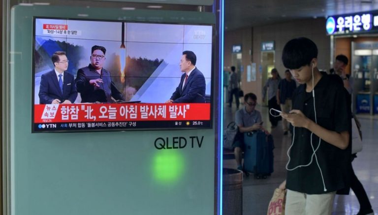 朝鮮新射飛彈軌跡有異 專家:或為新型彈道飛彈