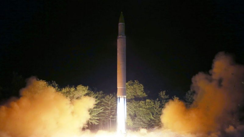 朝鲜“火星-15”射程 美军首认“覆盖美国全境”