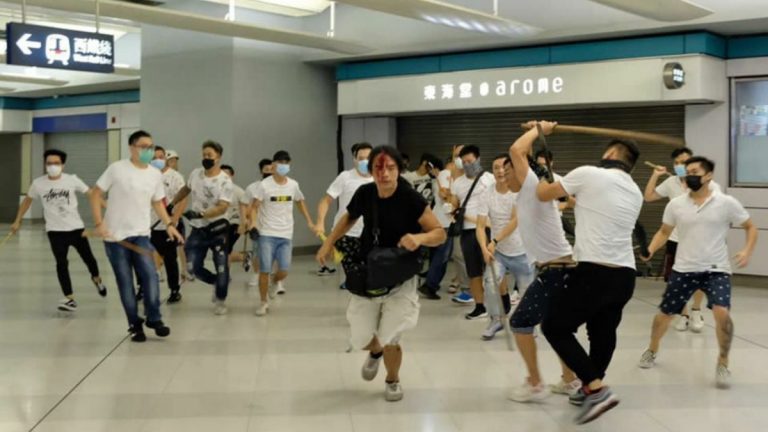 【禁聞】港府癱瘓？縱容黑社會暴力治港
