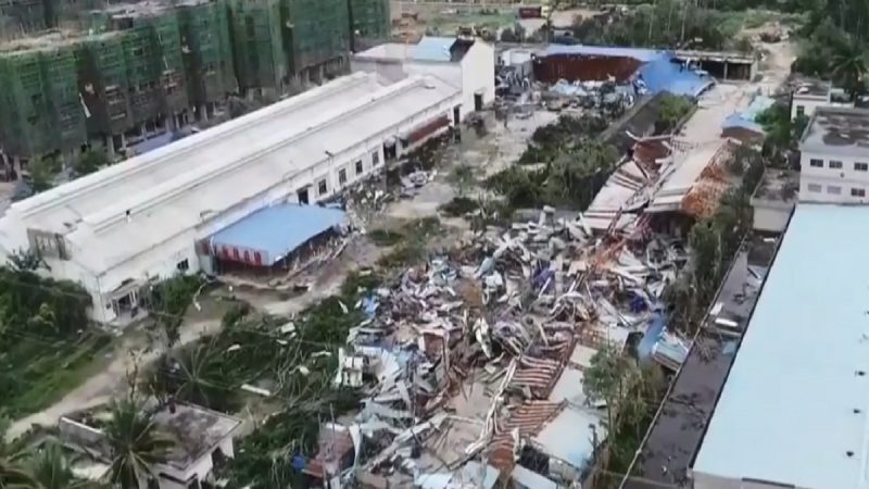 强龙卷风夜袭海南 酿至少8死2伤