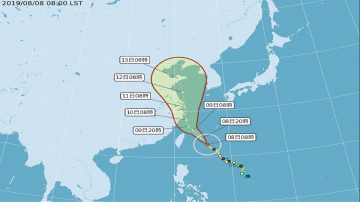 利奇马转强台 台发陆警愈晚风雨愈明显