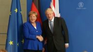 英首相访德聚焦脱欧 欲除爱尔兰保障条款
