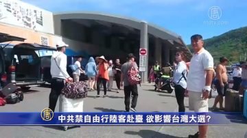 【禁闻】中共禁自由行陆客赴台 欲影响台湾大选?