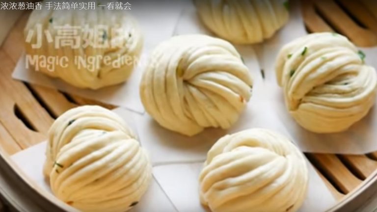 自製花卷 一看就會（視頻）