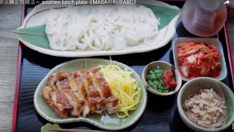 日式豪華涼麵 營養滿滿的美食（視頻）