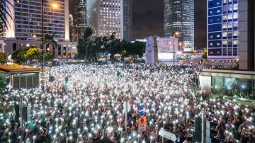 【禁闻】香港公务员反送中集会 4万到场