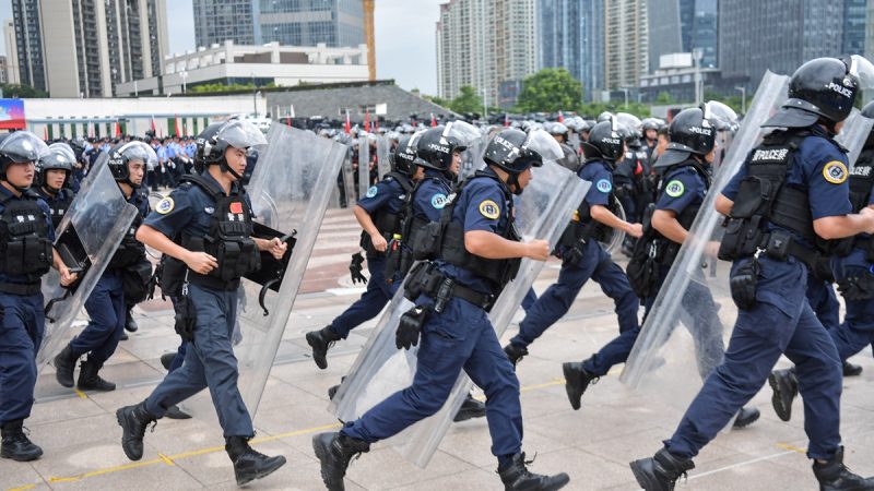 台媒曝絕密：廣東武警公安行動 8月底平息香港