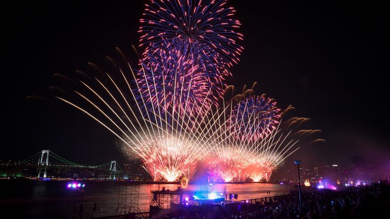 江戶煙火秀 璀璨東京夜